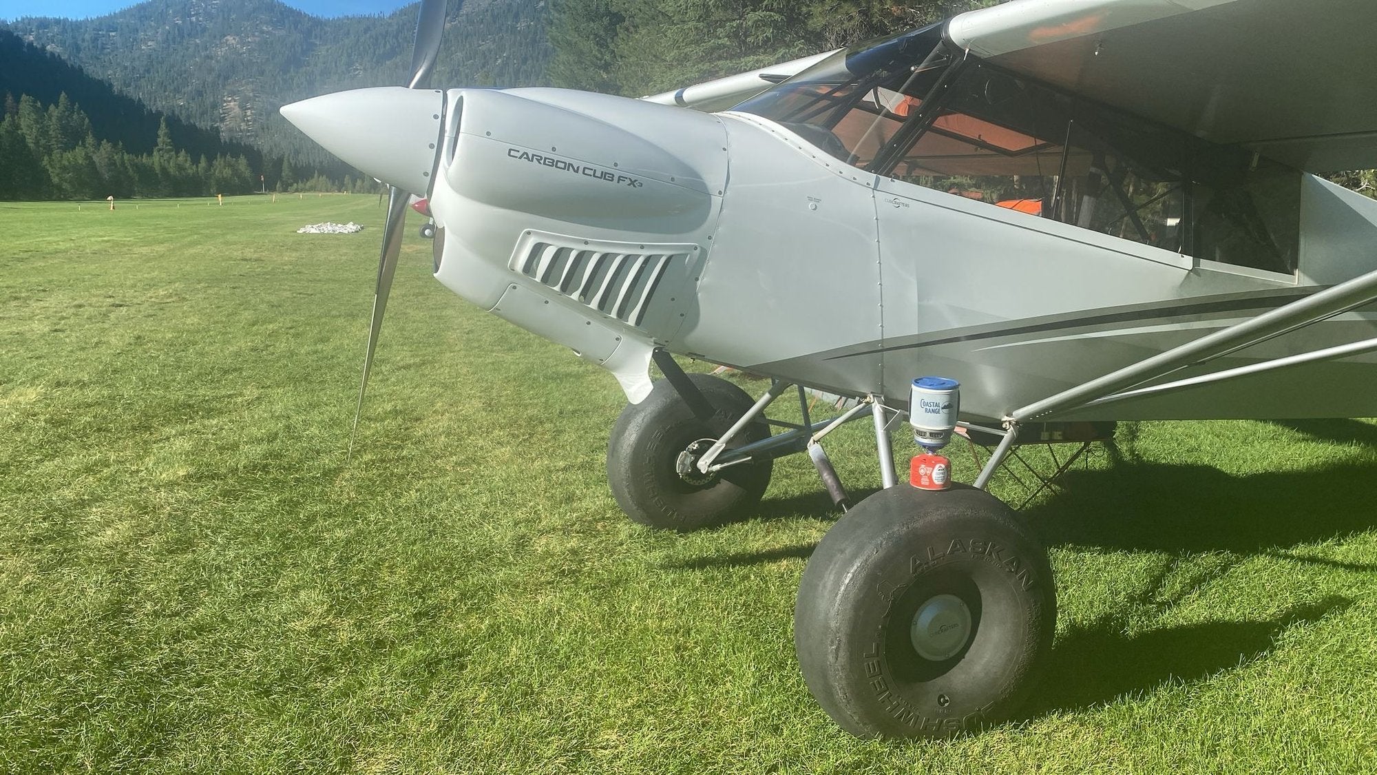 Idaho pilot with the Backpacker